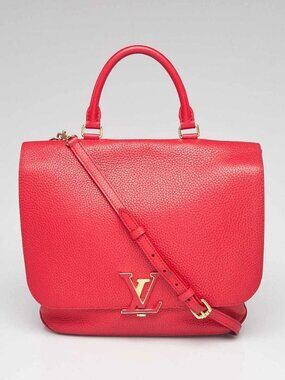 Louis Vuitton Coquelicot Taurillon Leather Volta BagDSAAAAA